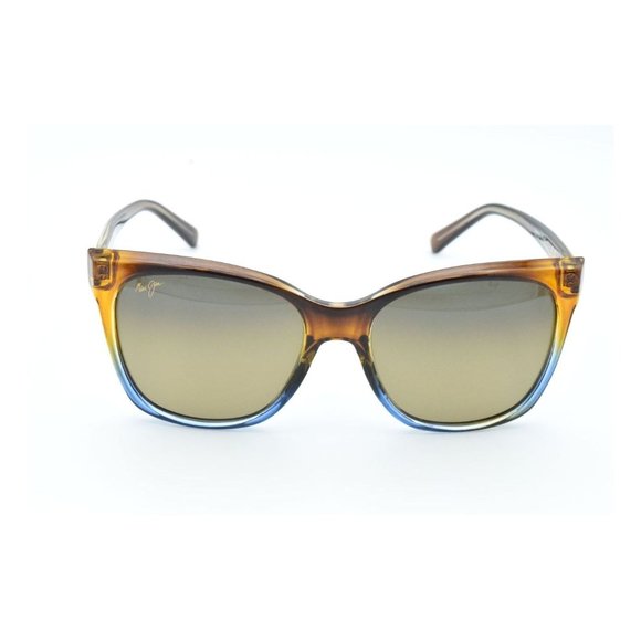 Maui Jim Alekona MJ 793-18B Caramel with Blue / HLC Bronze Polarized main image 6